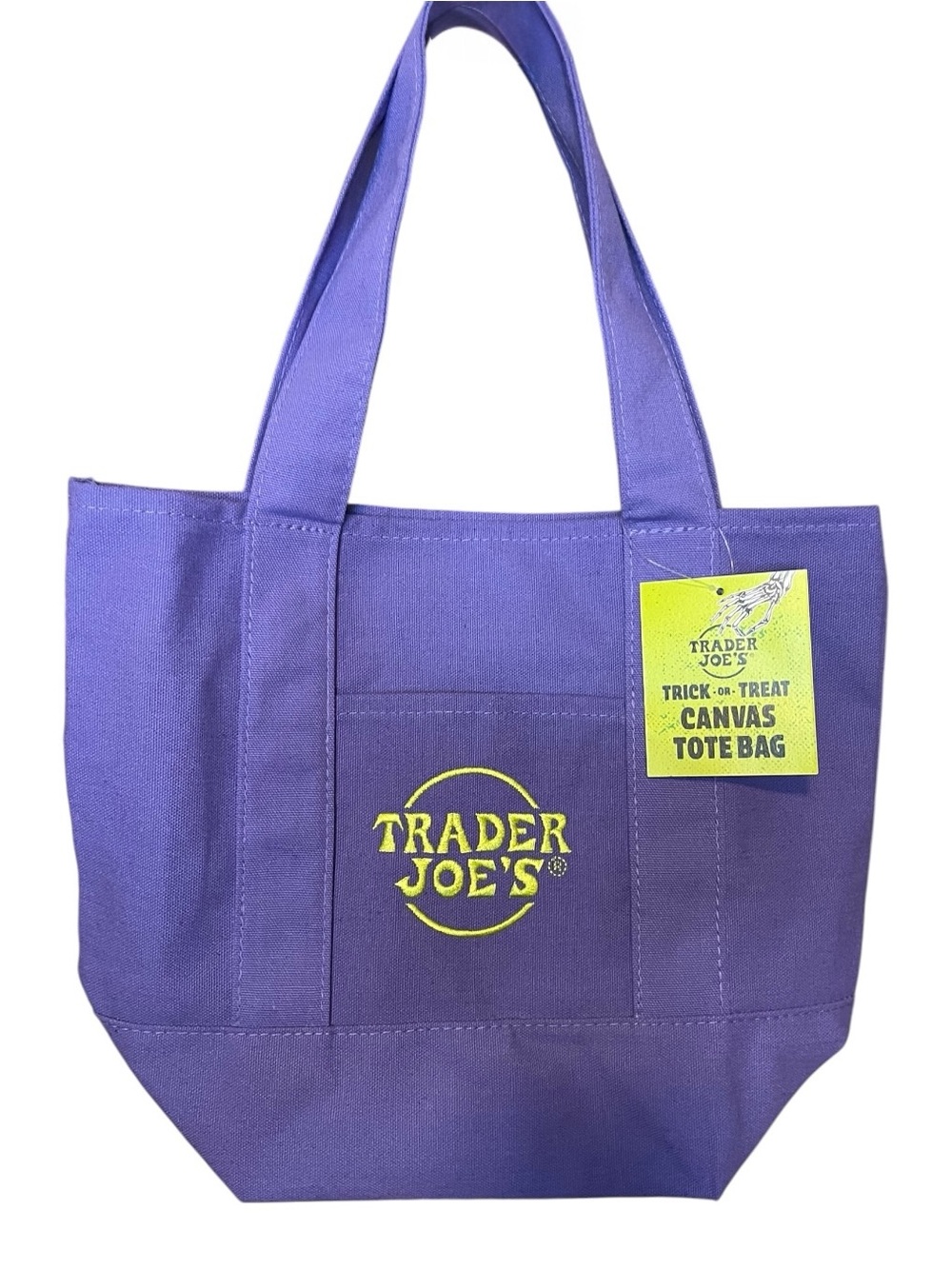 Trader Joe’s Mini Tote Purple NWT